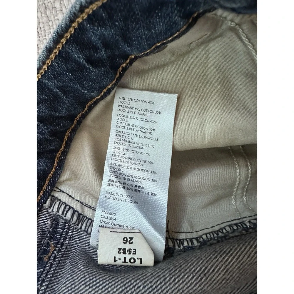 Free People We The Free Curvy Misfit Flare Distressed Jeans